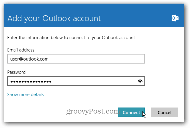 Kā lietot POP e-pastu ar Windows 8 Mail, izmantojot Outlook.com