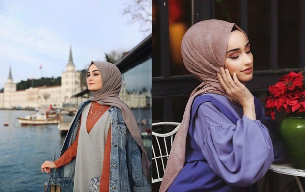 hidžabu šalles modeļi