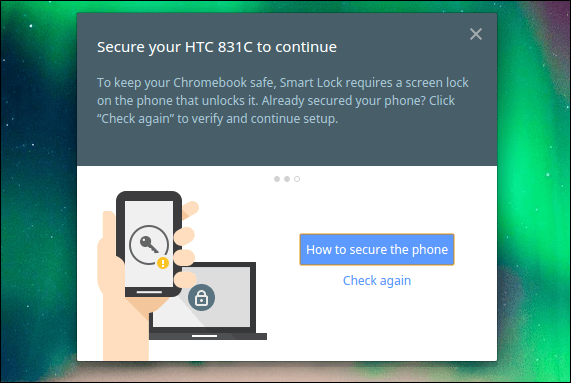 ekrāna bloķēšana Chromebook dators