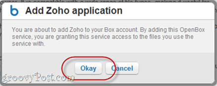 Sinhronizē Zoho un Box.net