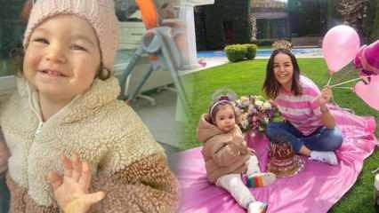 Dziedātājas torte no dziedātājas Bengü meitai Zeynep! Bērnam Zeynepam ir 1 gads ...