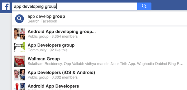 Facebook ir grupas praktiski katrai nišai.