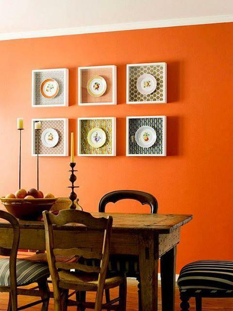 Oranžās krāsas izmantošana mājas dekorēšanā 