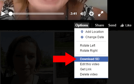 facebook tiešraidē lejupielādējams video
