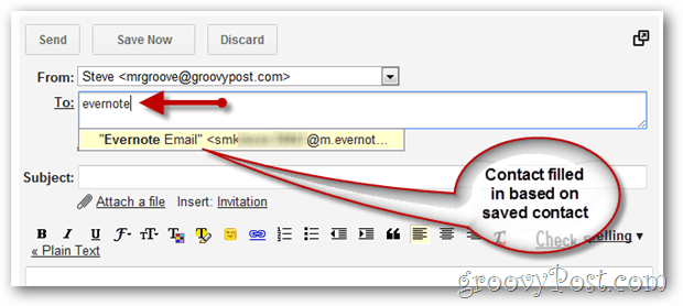 Kā izmantot e-pastu, lai nosūtītu informāciju uz jūsu Evernote piezīmjdatoru