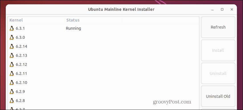 galvenā ubuntu lietotne