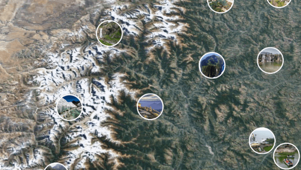 Google aicina lietotājus izpētīt globālu fotoattēlu karti pakalpojumā Google Earth gan darbvirsmā, gan mobilajā ierīcē.