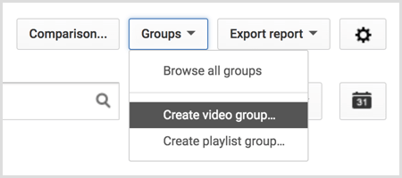 YouTube izveidojiet video grupu