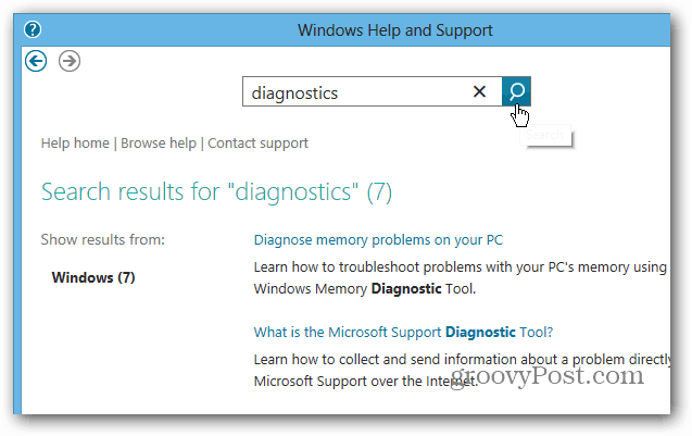 Kā piekļūt Windows 8 palīdzībai un atbalstam