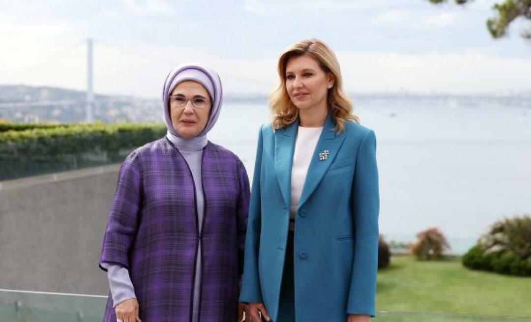 Emine Erdogan uzņēma Ukrainas prezidenta sievu Olenu Zelensku!
