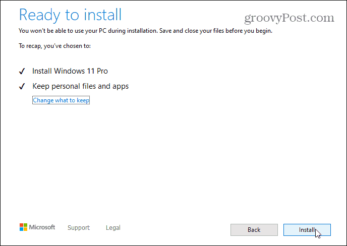 Gatavs Windows 11 instalēšanai