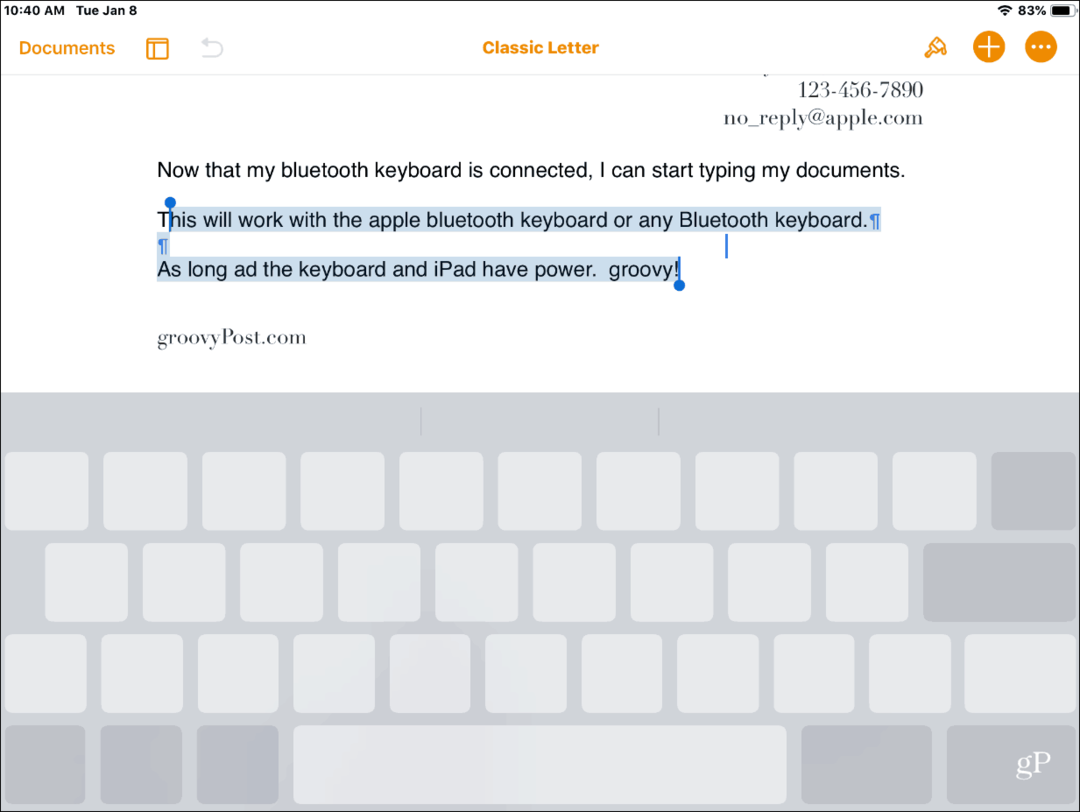 Seši svarīgi klaviatūras padomi rakstīšanai uz jūsu iPhone vai iPad