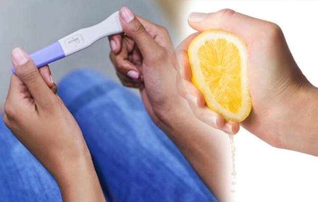 Kā veikt grūtniecības testu ar citronu?