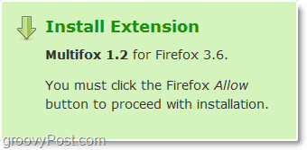 instalējiet multifox Firefox paplašinājumus