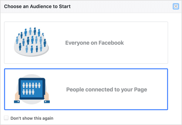 Facebook auditorijas ieskatos atlasiet Cilvēki, kas saistīti ar jūsu lapu.