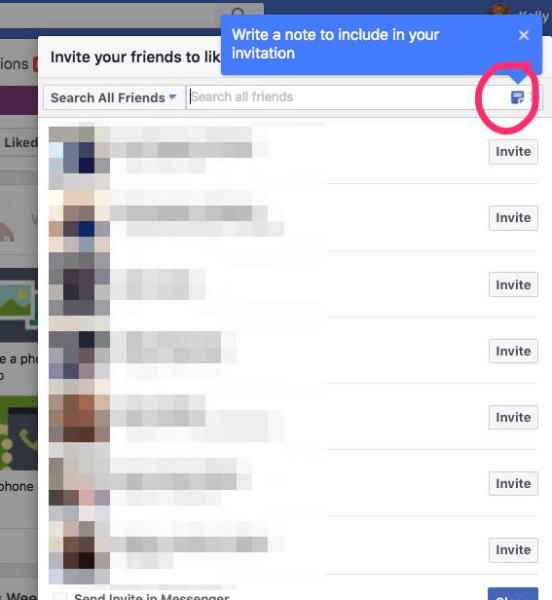 Facebook pievienoja iespēju iekļaut personalizētu piezīmi ar ielūgumiem atzīmēt lapu ar Patīk.