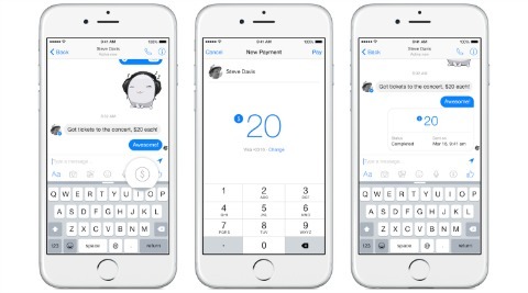 Facebook pakalpojumā Messenger pievieno maksājuma funkciju