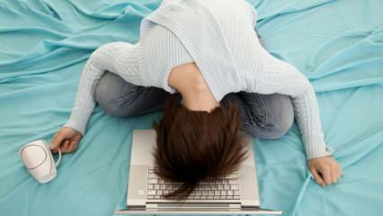Atšķirība starp hronisku nogurumu un pavasara nogurumu! Hroniska noguruma sindroma simptomi 