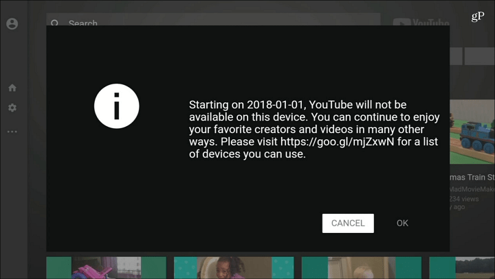 YouTube vairs nav pieejams Fire TV