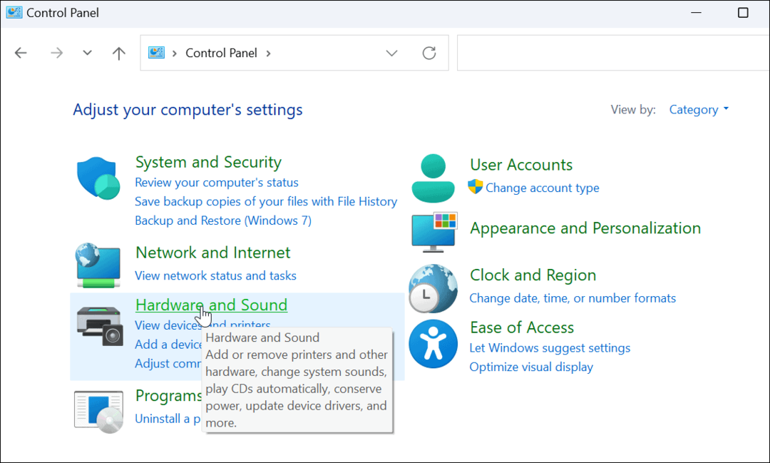 Hibernācijas laika konfigurēšana operētājsistēmā Windows 11