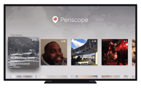 periskops Apple tv