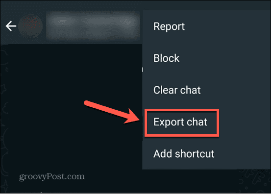 whatsapp eksporta tērzēšana