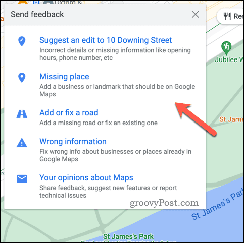 Sniedziet atsauksmes par Google Maps