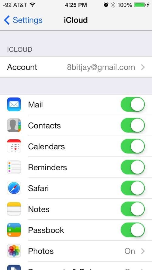 IOS 7 padoms: atgrieziet iCloud cilnes Safari iPhone