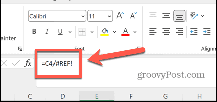 Excel ref kļūda