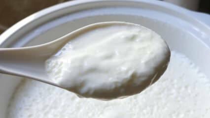 Kā viegli pagatavot jogurtu? Pagatavo mājās jogurtu kā akmeni! Mājas jogurta ieguvums