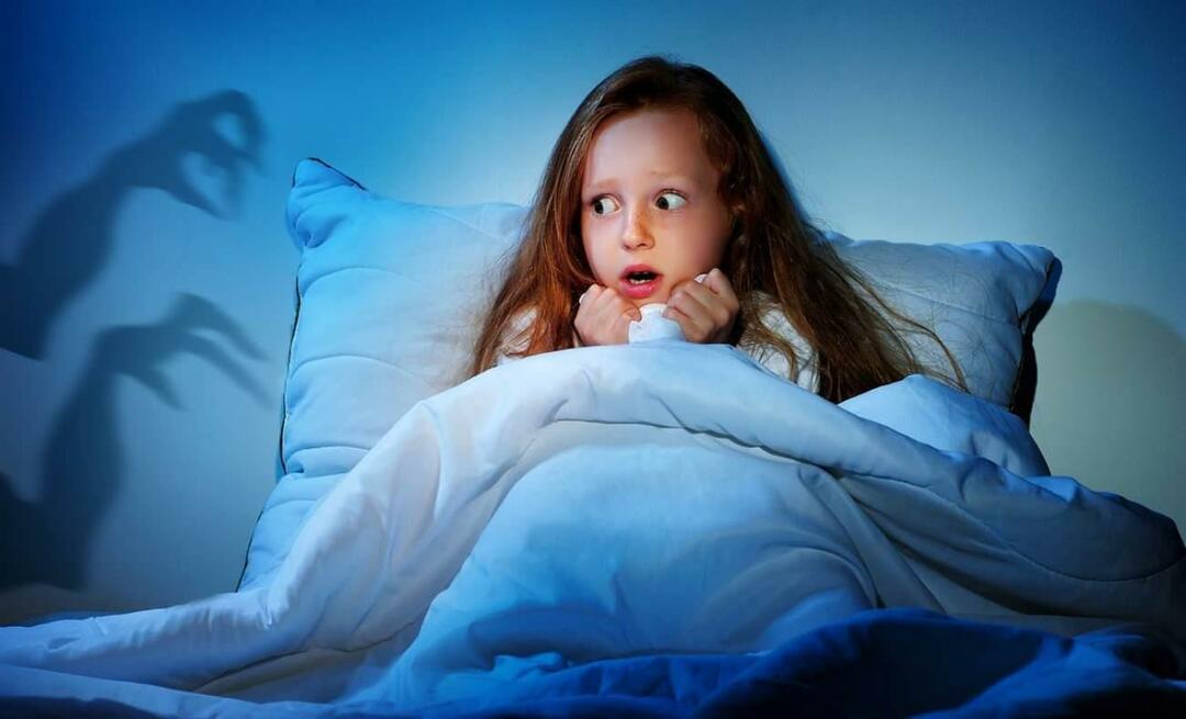 Kā vajadzētu vērsties pret bērniem ar nakts bailēm? Kādi ir nakts baiļu cēloņi?
