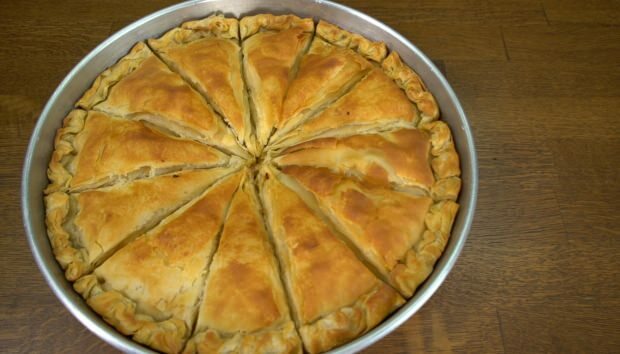 Albānijas pīrāga recepte