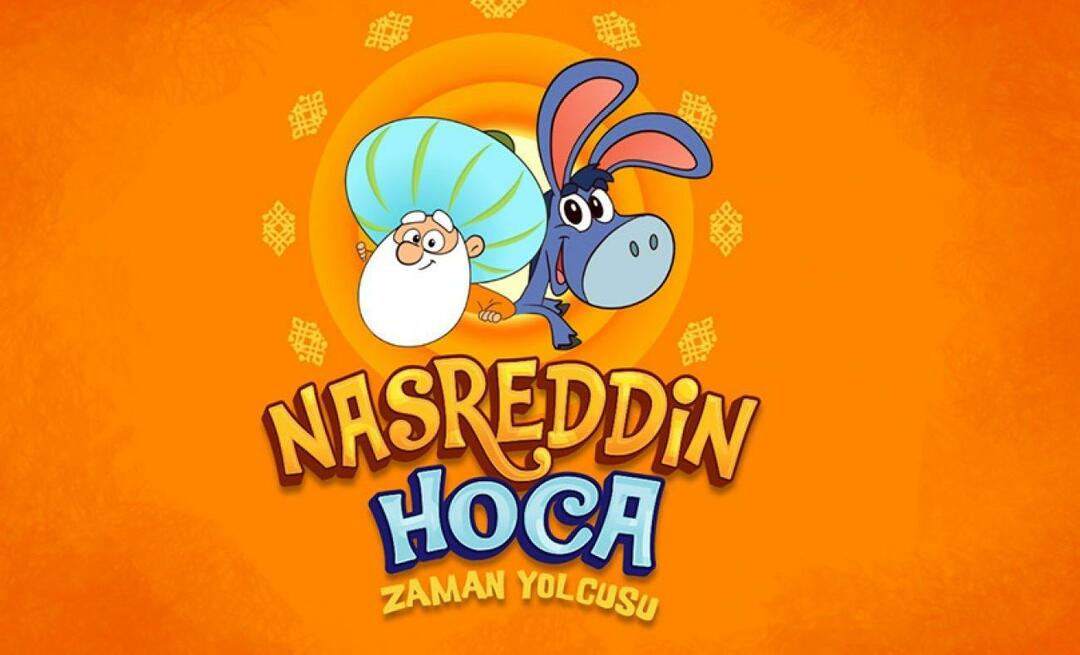 Vēl viena laba ziņa bērniem no TRT! Ir paziņots filmas "Nasreddin Hodja: Time Traveller" vīzijas datums