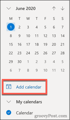 Pievienojiet kalendāra ikonu programmā Outlook