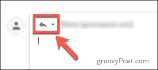 Gmail atbildes pogas veids