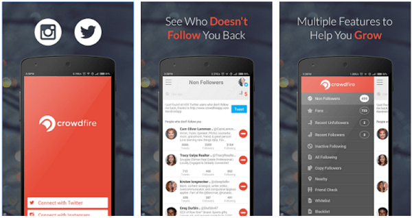 Crowdfire palīdz jums publicēt vietnē Twitter un Instagram, pārvaldīt savus sekotājus un daudz ko citu.