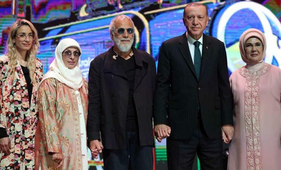 Jusufs Islams atdeva savu ģitāru prezidentam Erdoganam!