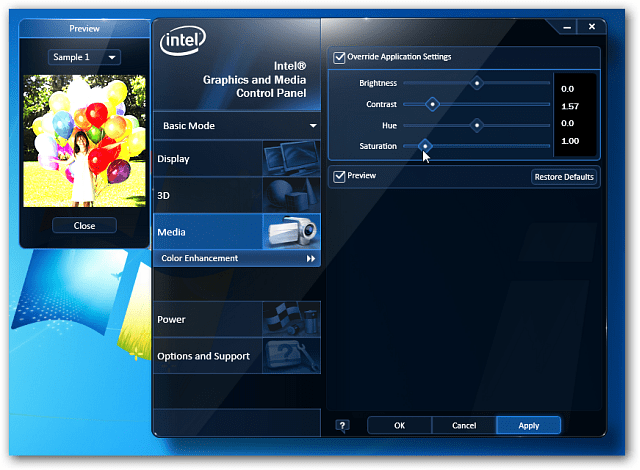 Kā atspējot Intel grafikas ikonu no Windows uzdevumjoslas