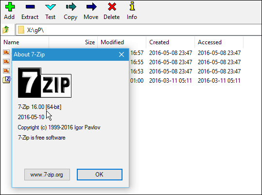 Nopietni drošības izmantošanas veidi, kas atrodami 7-Zip, pieejams atjauninājums