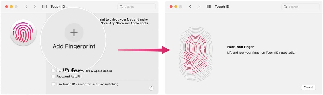Touch ID problēmas: pievienojiet pirkstu nospiedumu
