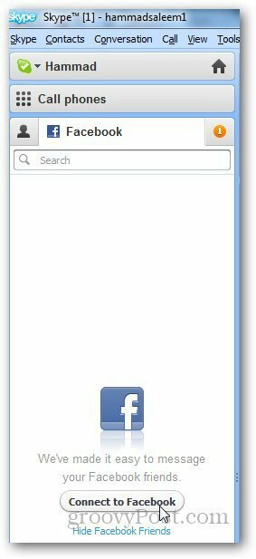 Skype Facebook 1