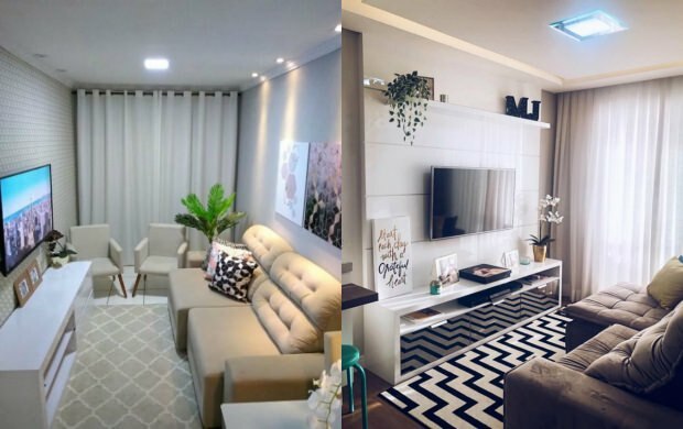 dzīvojamās istabas dekorēšanas idejas 2020. gadā