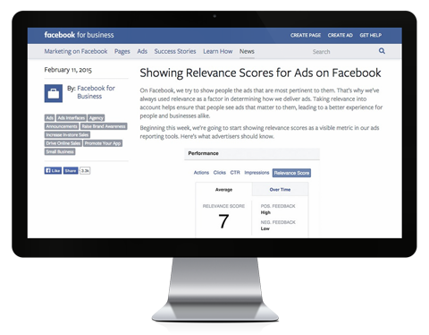 facebook reklāmas atbilstības tīmekļa vietnes vietas attēls