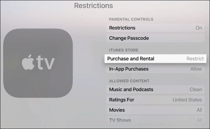 3 ierobežojumi jauns ābolu tv