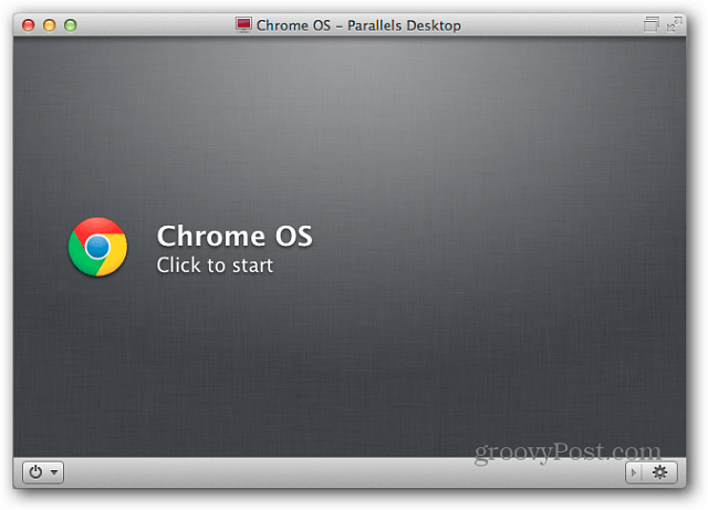 Startējiet Chrome OS