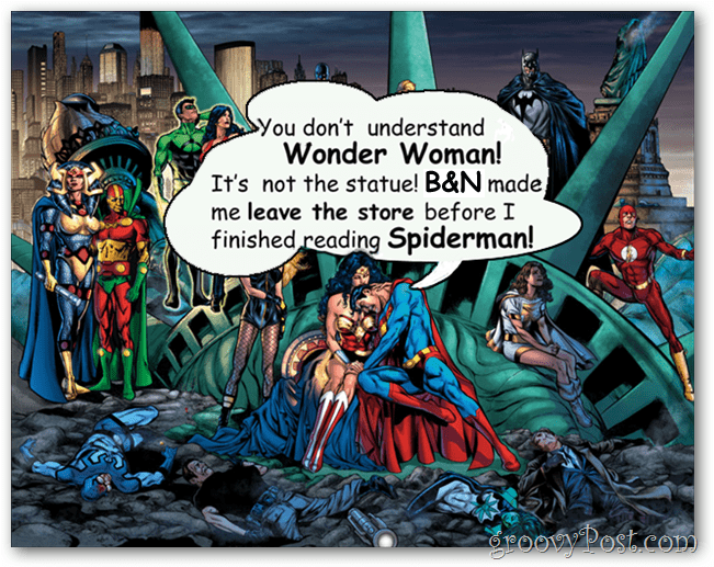 b & n izmet DC komiksus