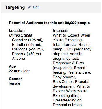 Facebook reklāmas mērķauditorijas atlase