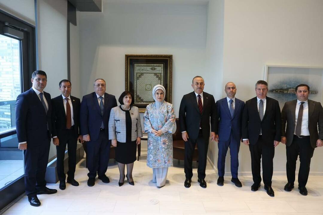 Emine Erdogan apmeklēja ANO ielūgumu par Pasaules bezatkritumu dienu