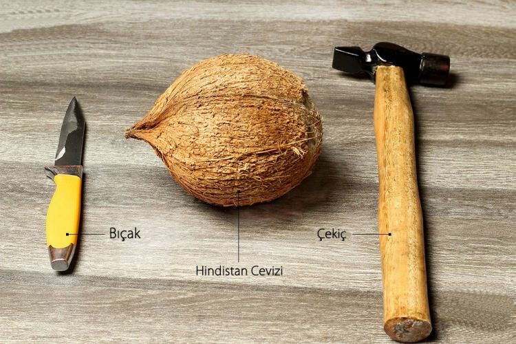 Kā sagriezt kokosriekstu?