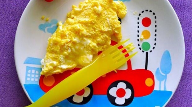 bērnu omlete recepte